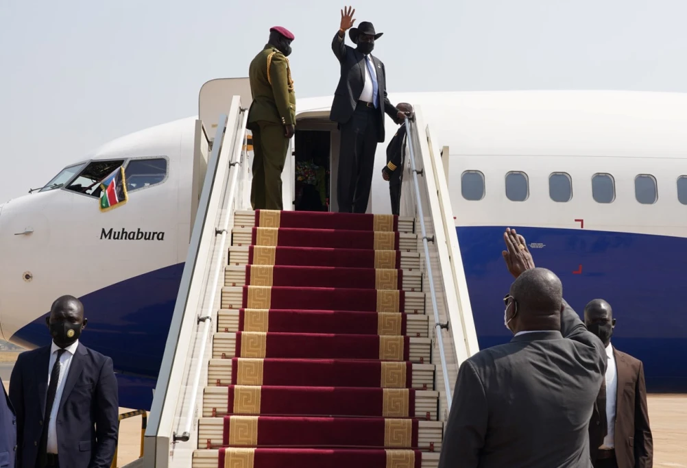  President Kiir left for Dubai to attend World Expro 2020