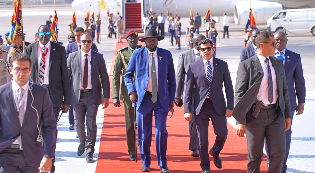 Kiir joins Cairo summit on Sudan peace