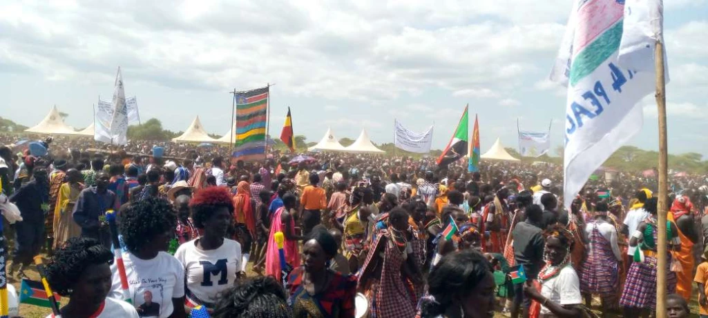 ‘‘Relative peace and security attracts investors into the country,’’ says Governor Lobong