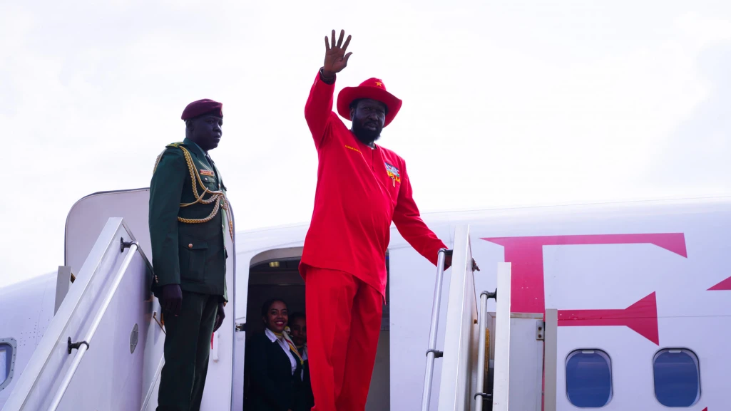 Kiir departs to Wau for a political rally