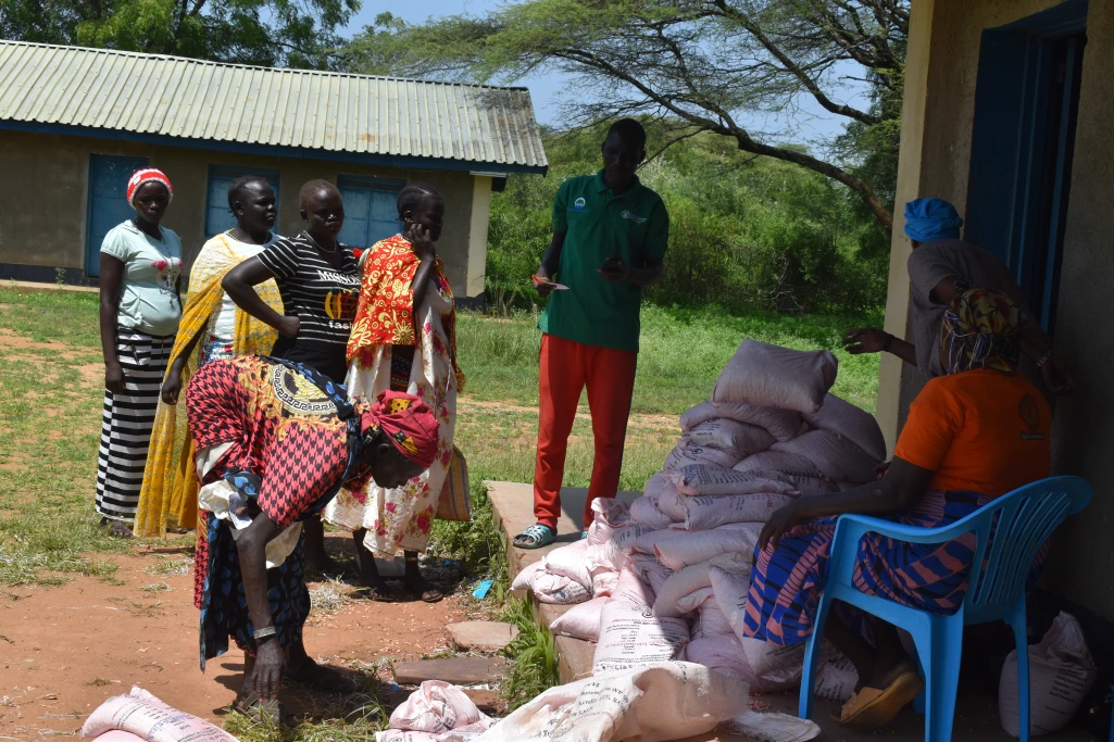 AVSI distributes maize seeds to Kapoeta farmers
