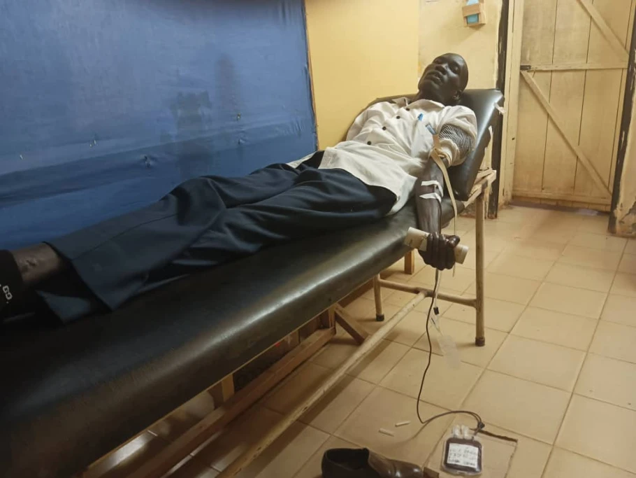 Over 30 people donate blood in Aweil town