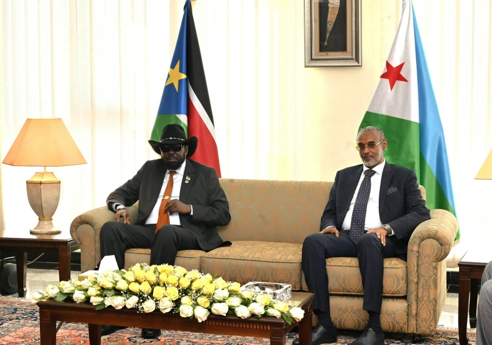 President Kiir in Djibouti for IGAD summit