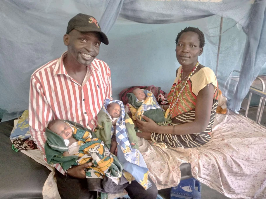 Abandoned Kapoeta mother of triplets asks for help