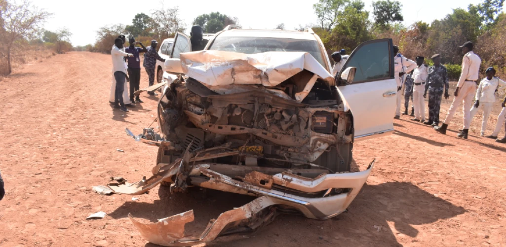 3 ministers survive road carnage in Aweil, airlifted to Juba