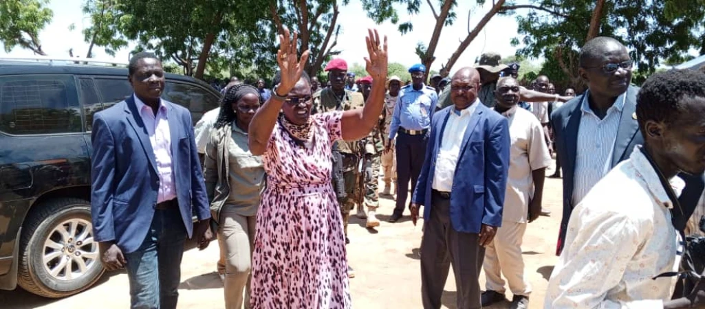 VP Nyandeng visits Nadapal