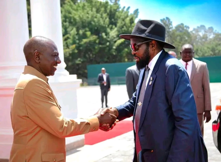 Kiir signs fiber optics deal with Ruto for Eldoret-Juba