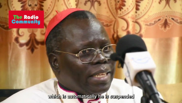 Cardinal Stephen Ameyu commented about Aweil priest accused of molesting 11 years boy in Aweil