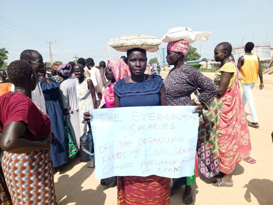 Jonglei residents protest high cost of living
