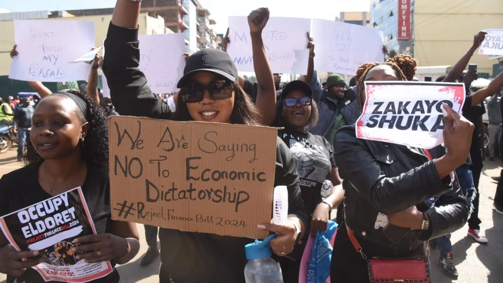 Kenya’s anti-tax demos spread across cities and towns