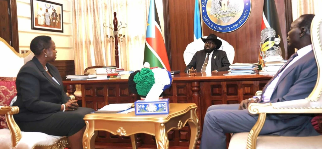 Nunu presents NSS Bill, three others to Kiir for approval