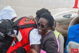 South Sudan basketball team bright stars home welcoming