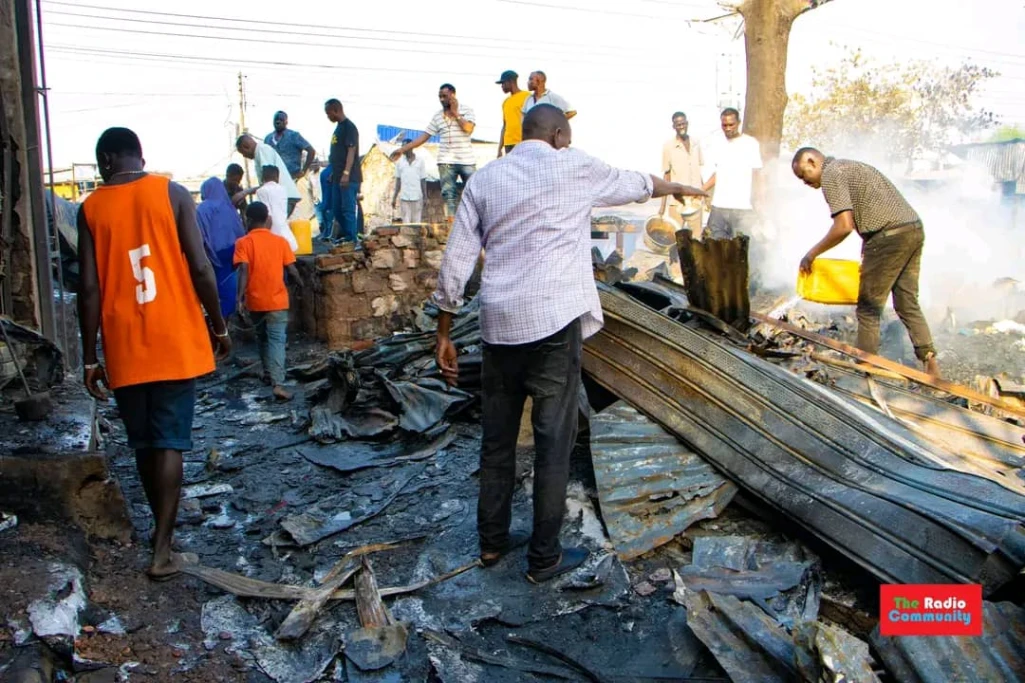 One dead,56 shops destroyed in Juba's Konyo Konyo market fire