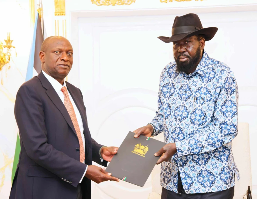 Kiir receives message from Ruto ahead of Tumaini resumption