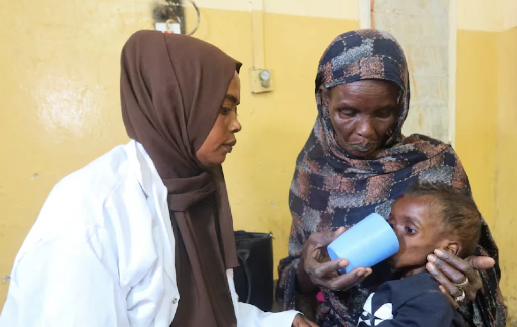 Medics struggle to revive Sudan's hungry with trickle of aid supplies