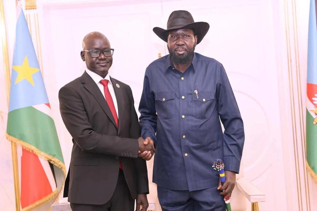 Kiir urges peace in Ruweng as Wieu takes office