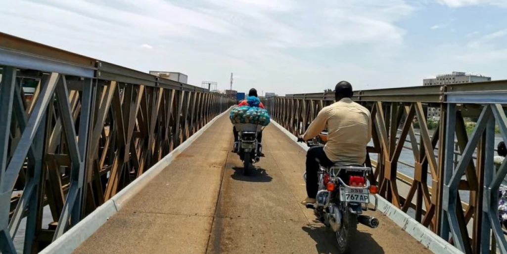 Juba bridge has re-opened after nearly two months with an outbound lane closed