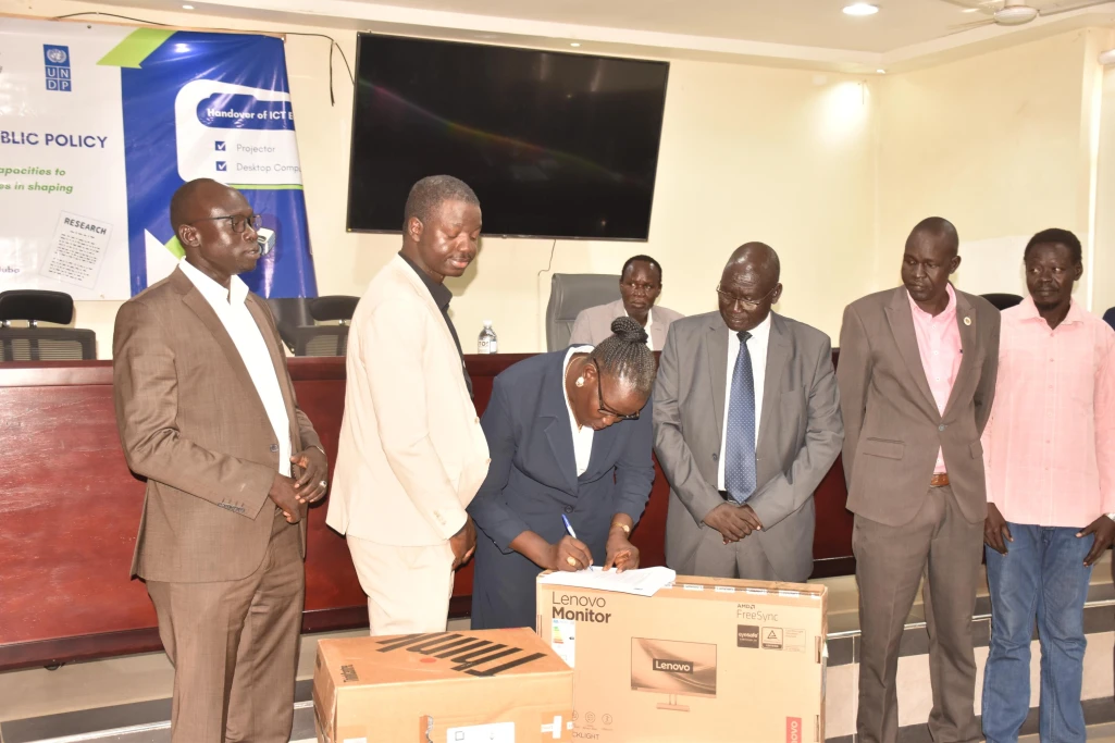 UNDP donates ICT equipment to Upper Nile University