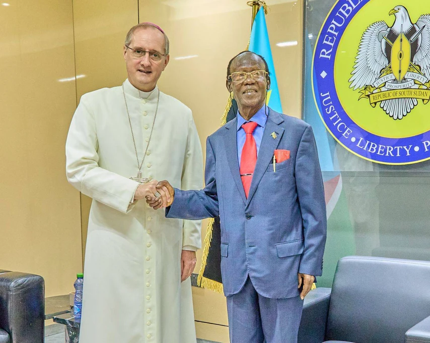 Pope Leo XIV urges lasting peace in South Sudan