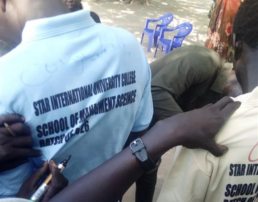 Star International University signs out two students in Leer Campus