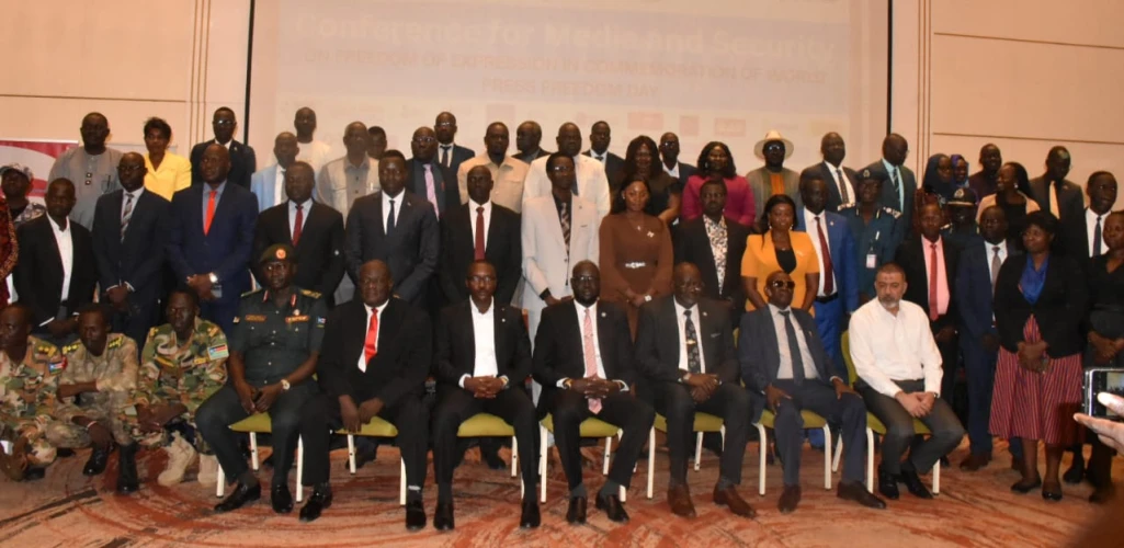 Juba hosts media-security conference on press freedom