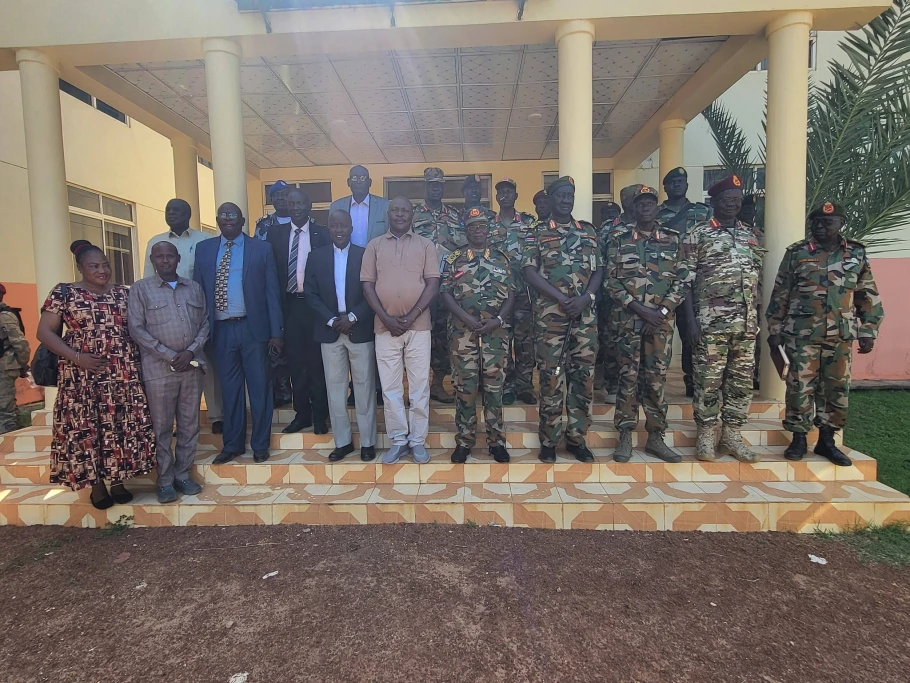 CDF Santino visits Eastern Equatoria on peace deal security arrangements