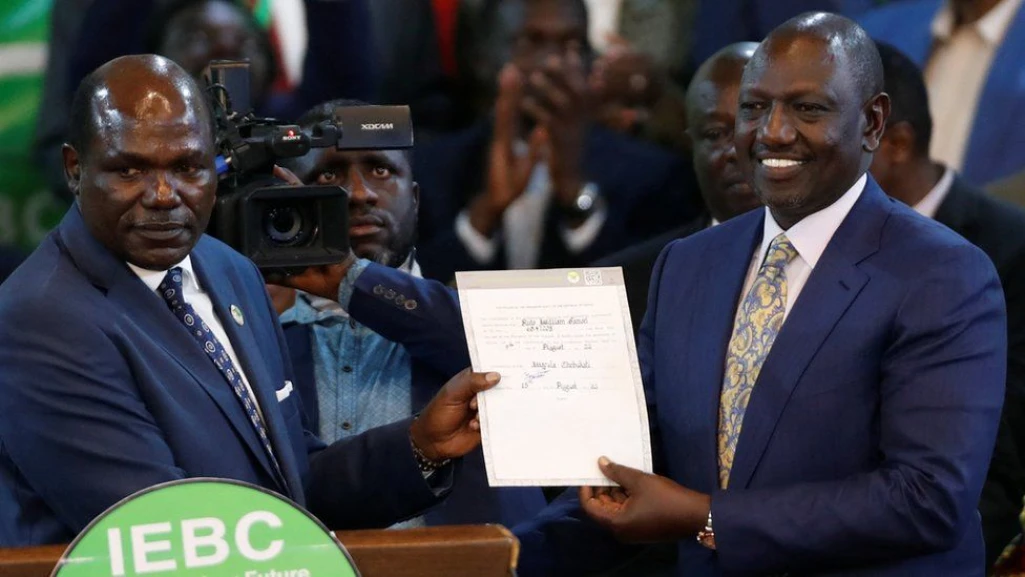 William Ruto declared Kenya’s new President
