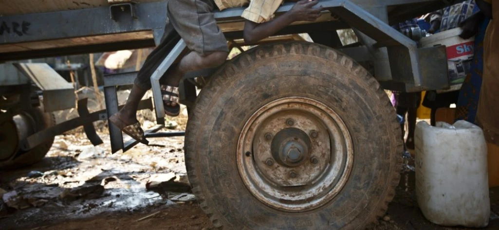 Driver runs over a child playing under a truck in Kuajok