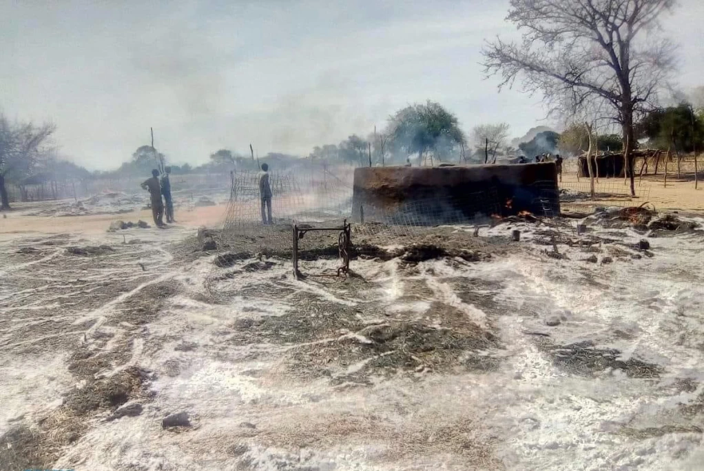 Man kills wife, burn down house with goats inside in Gogrial West