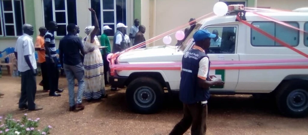 Cordaid donates ambulance to transport the sick in Torit County