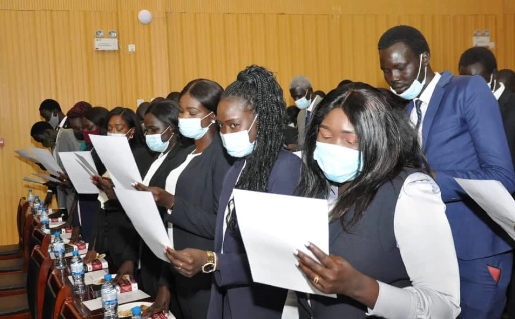 Over 50 diplomats and administrative attaches’ take oath in Juba