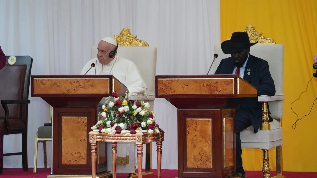 President Kiir Pardons 71 inmates, 36 on death row, upon receiving Pope